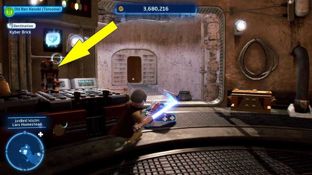 Luke's Workshop Puzzle Lego Star Wars Skywalker Saga