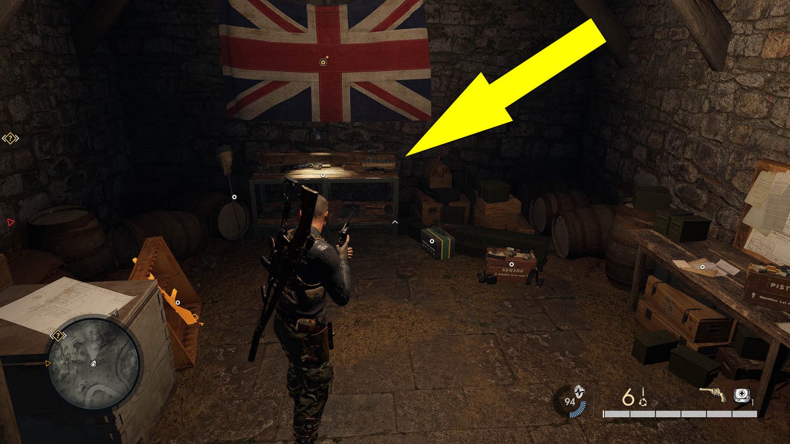Festung Guernsey Workbench Locations Sniper Elite 5