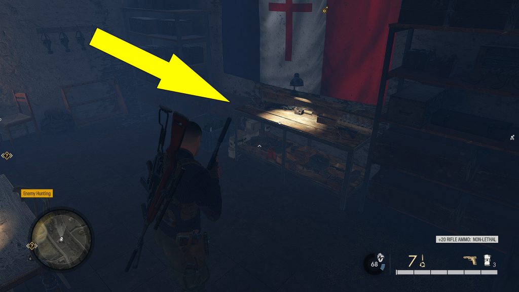 Where To Find The Libération Workbenches SMG In Sniper Elite 5