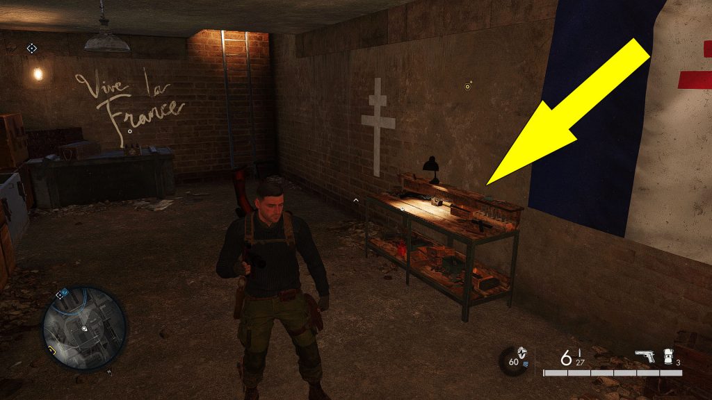 Where To Find The War Factory Workbenches collectibles In Sniper Elite 5