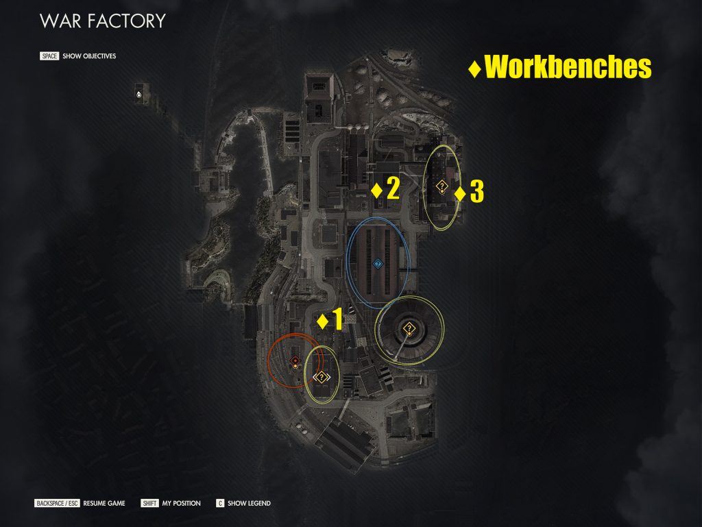 Where To Find The War Factory Workbenches In Sniper Elite 5