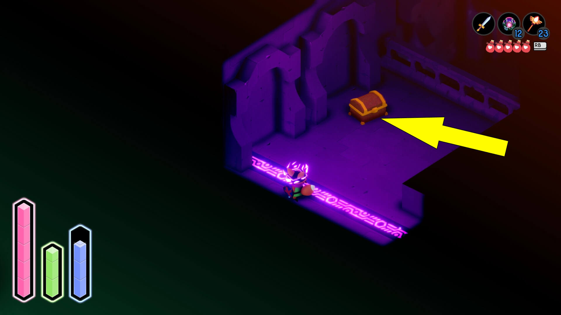 Tunic Under The Well Where To Find All Golden Chests