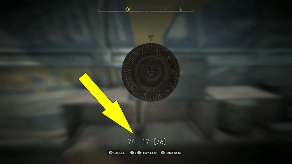 Dying Light 2 Downtown Bridge Camp Safe Code Combination