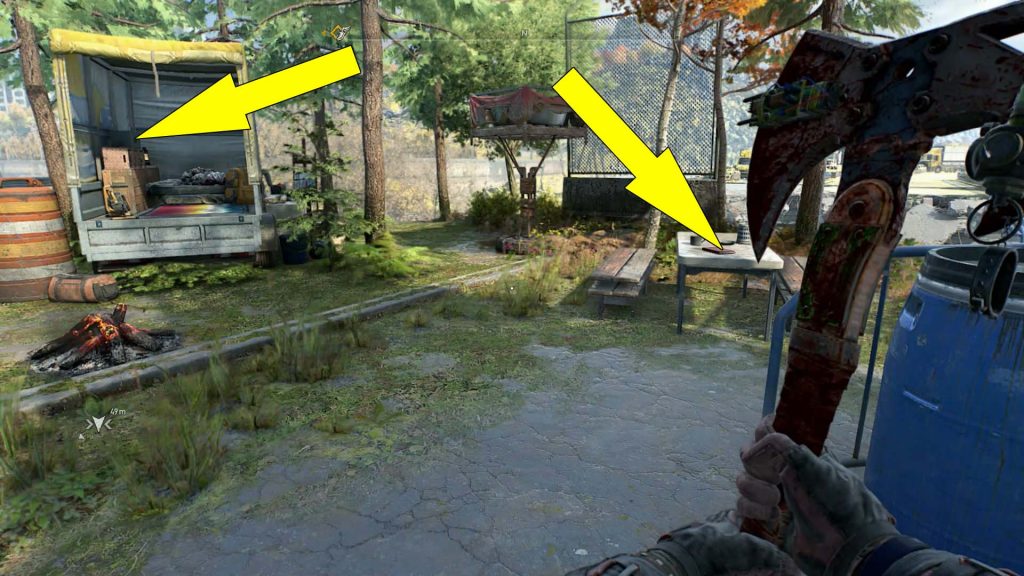 Dying Light 2 Downtown Bridge Camp Safe Location