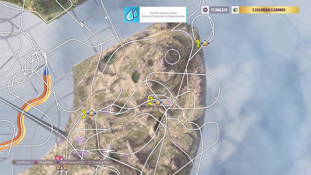 Forza Horizon 5 Hot Wheels DLC Tank Balloons Locations Map
