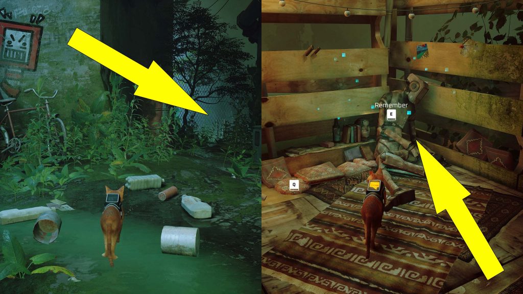 stray b 12 memories locations collectible guide chapter 7 dead end - GameClubz