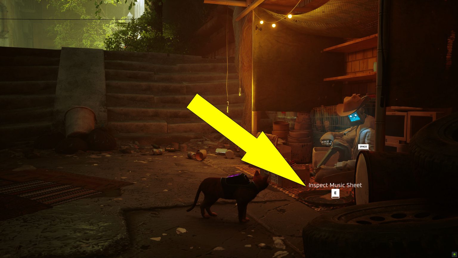 Music Sheet Locations Guide - Stray