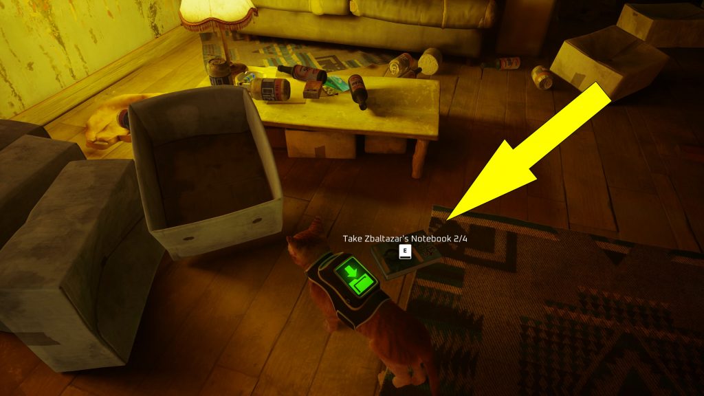 Stray Notebooks Locations Zbaltazar
