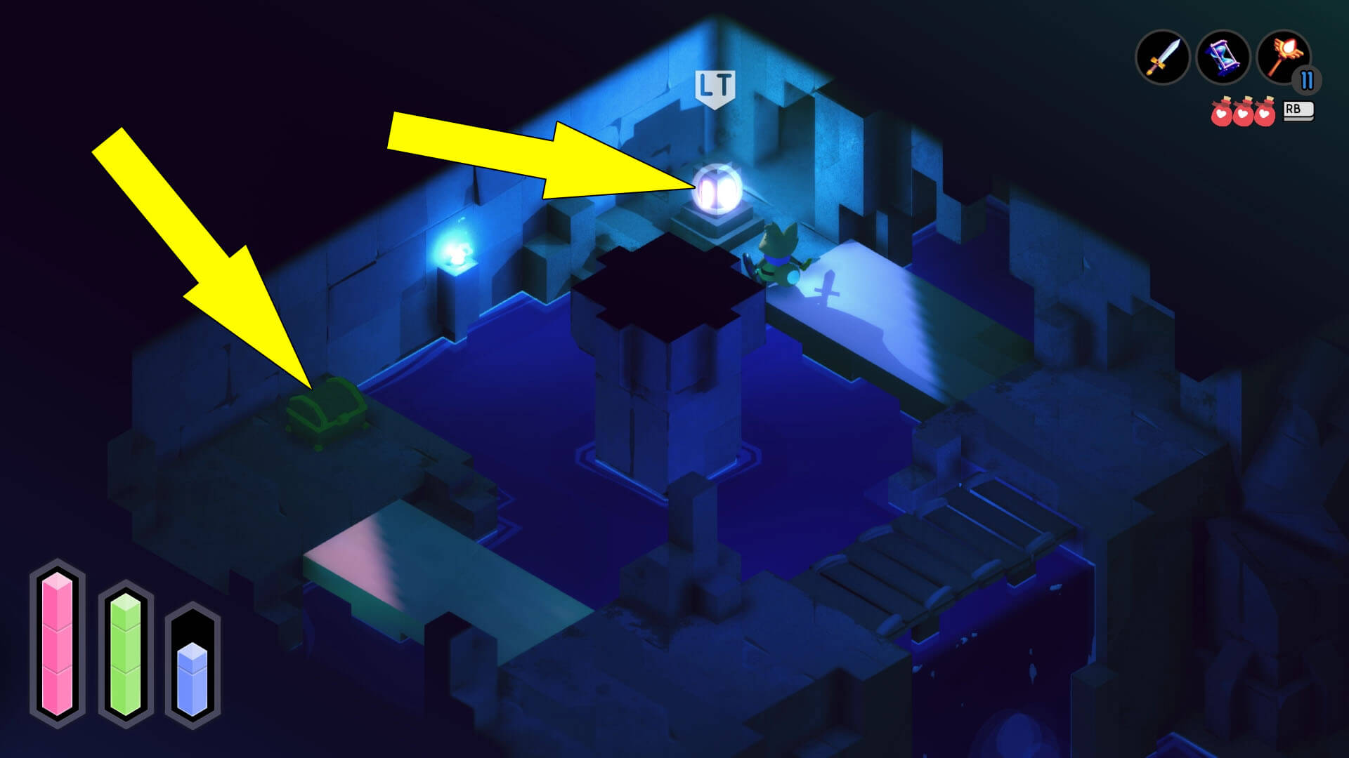 Tunic Beneath Eastern Vault Where To Find All Golden Chests