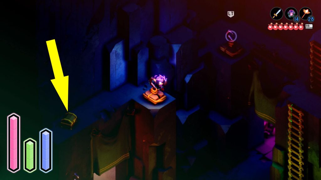 Tunic Frog's Domain Golden Chests Locations