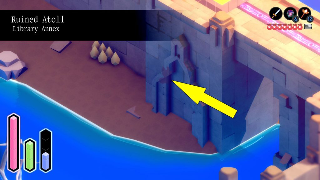 Tunic Ruined Atoll Golden Chests