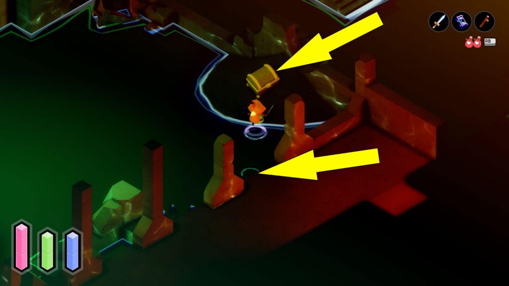 Tunic Under The Well Golden Chests Loot
