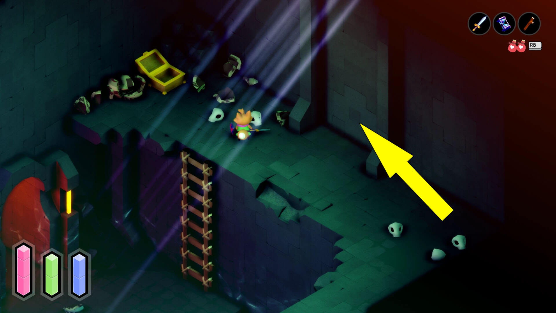 Tunic Under The Well Where To Find All Golden Chests