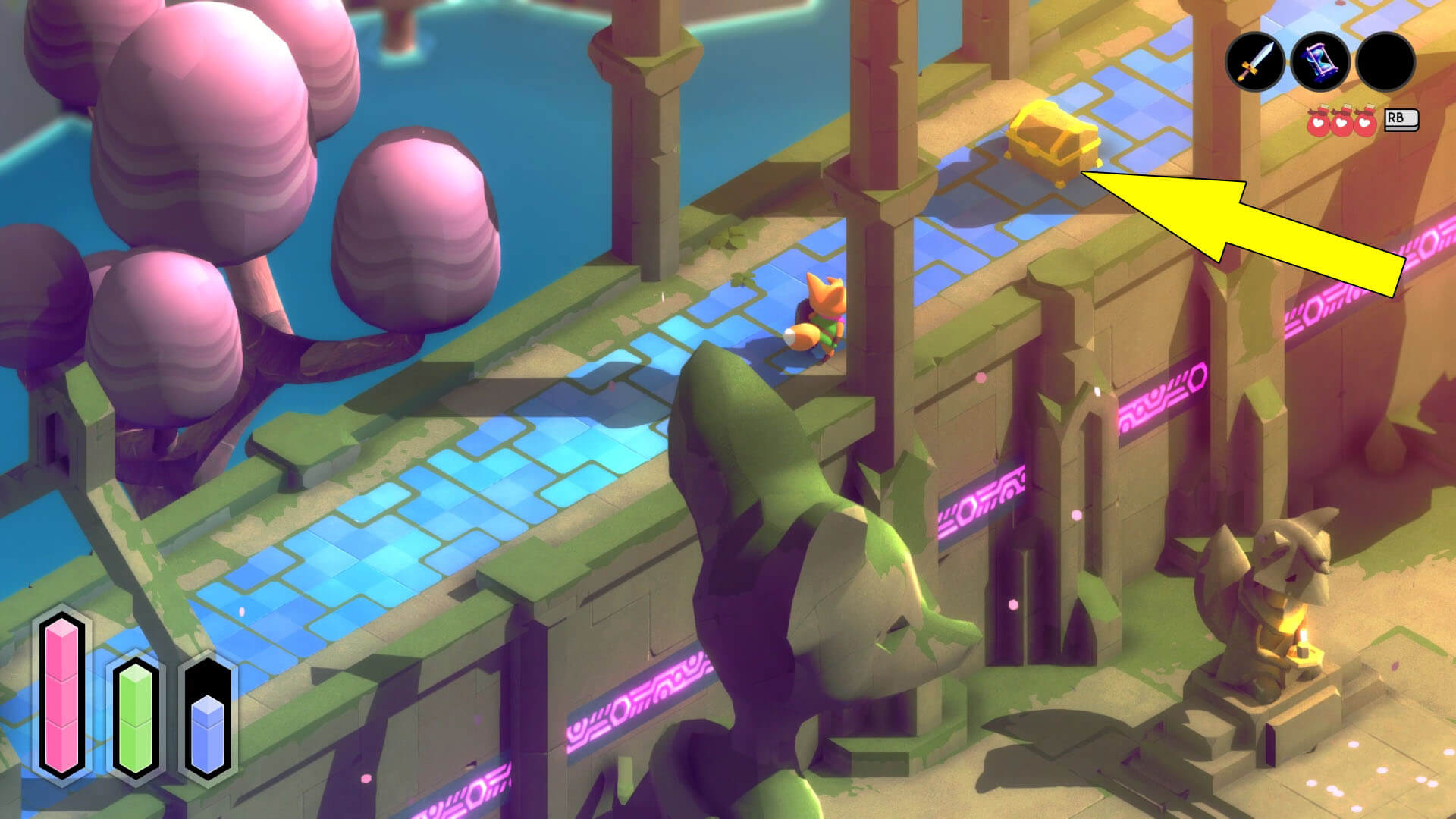 Tunic West Garden Where To Find All Golden Chests