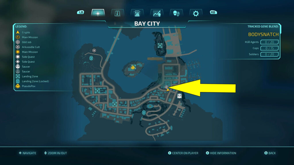 Destroy All Humans 2 Reprobed I Left My Parts In San Fran Map