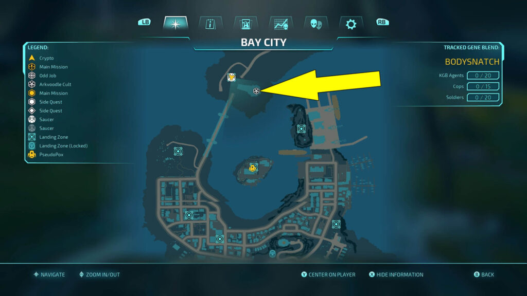 Destroy All Humans 2 Reprobed Yapping Bully Map