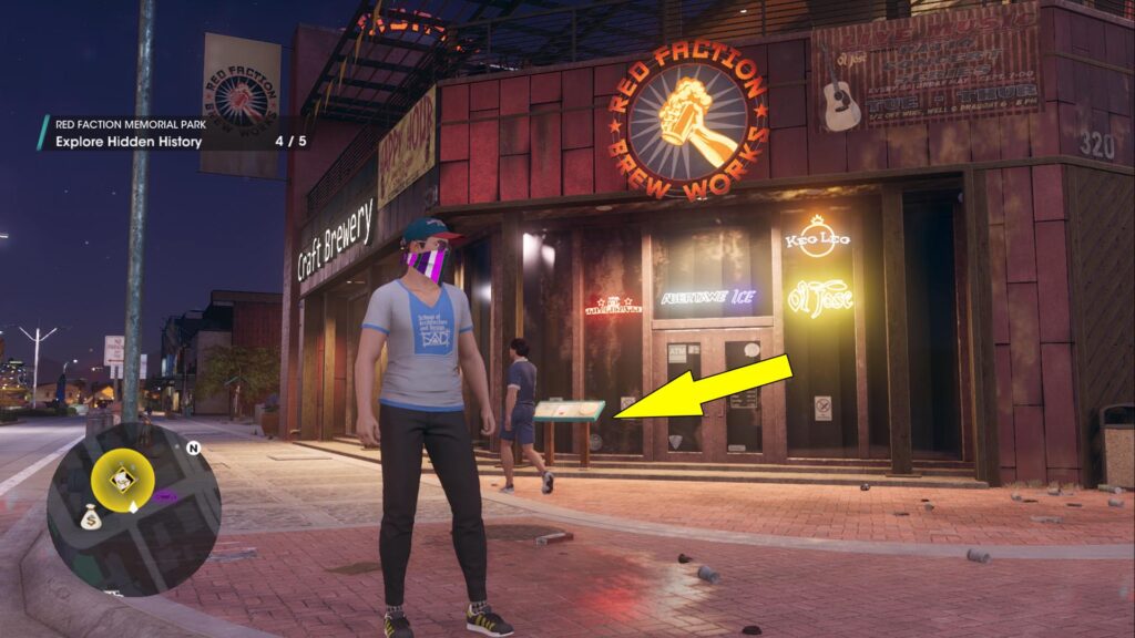 Saints Row 2022 Marina West Hidden History Locations