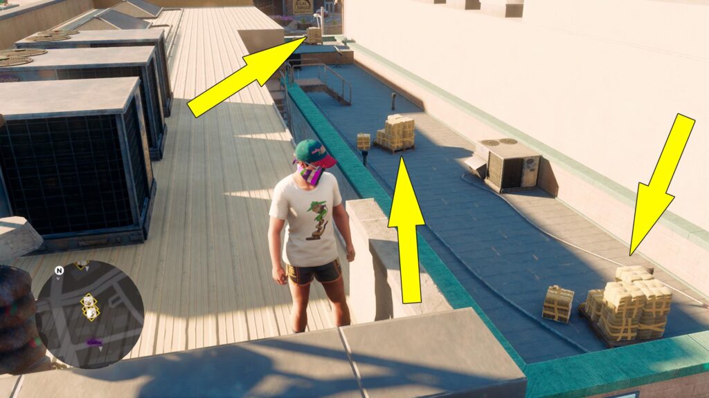 Saints Row Marina East Drug Pallet Pickups Locations