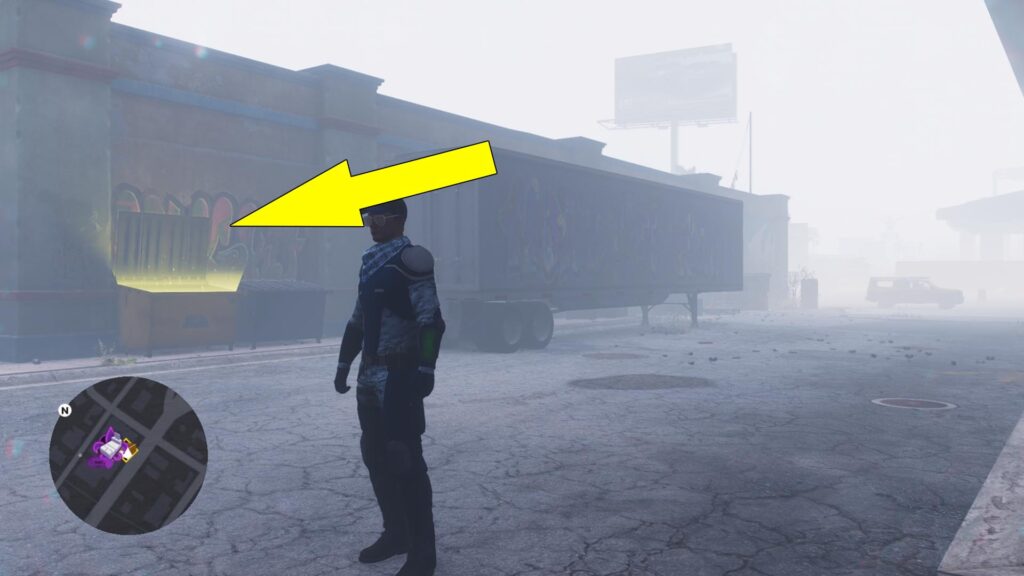 Saints Row Mercado Dumpster Diving Location