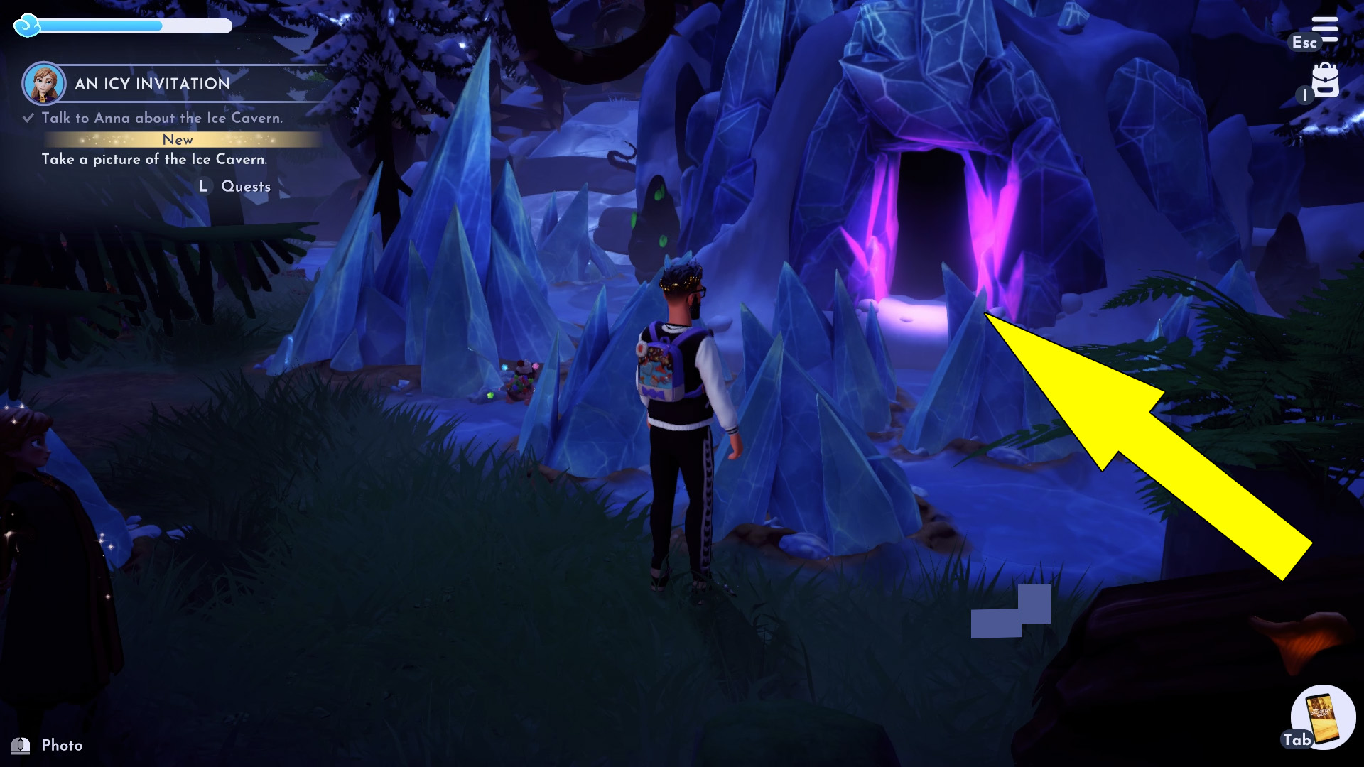 An Icy Invitation Shovel Upgrade Disney Dreamlight Valley