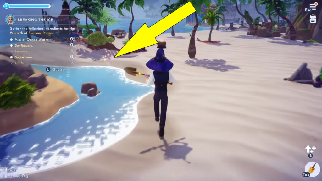How To Get The Vial of Ocean Water In Breaking The Ice Quest