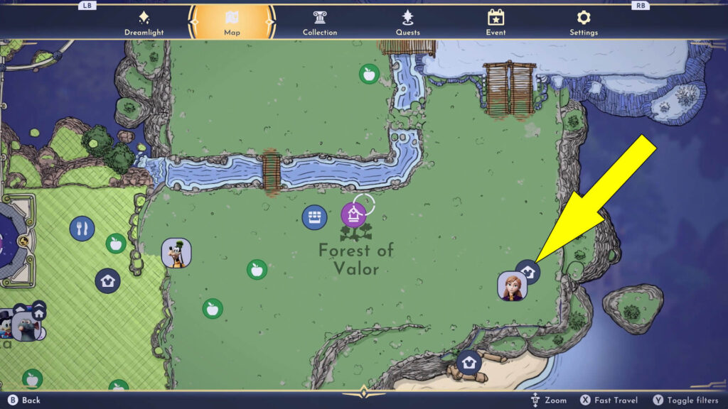 Disney Dreamlight Valley Broken Sled Where To Find Kristoff's House