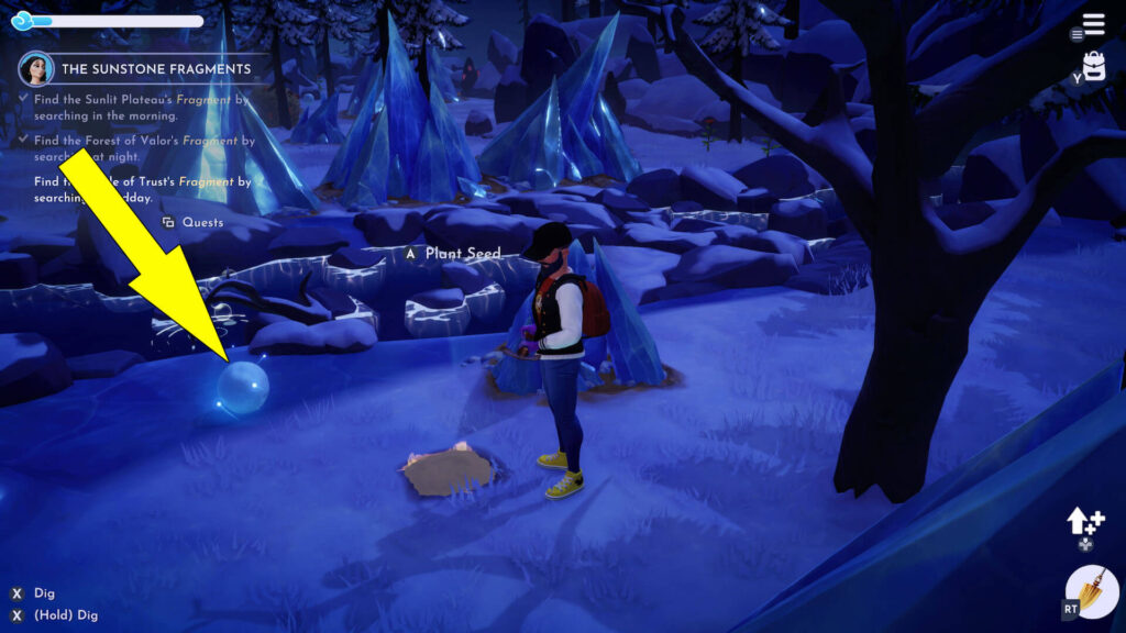 Disney Dreamlight Valley Build Snowman Where To Find Snowballs