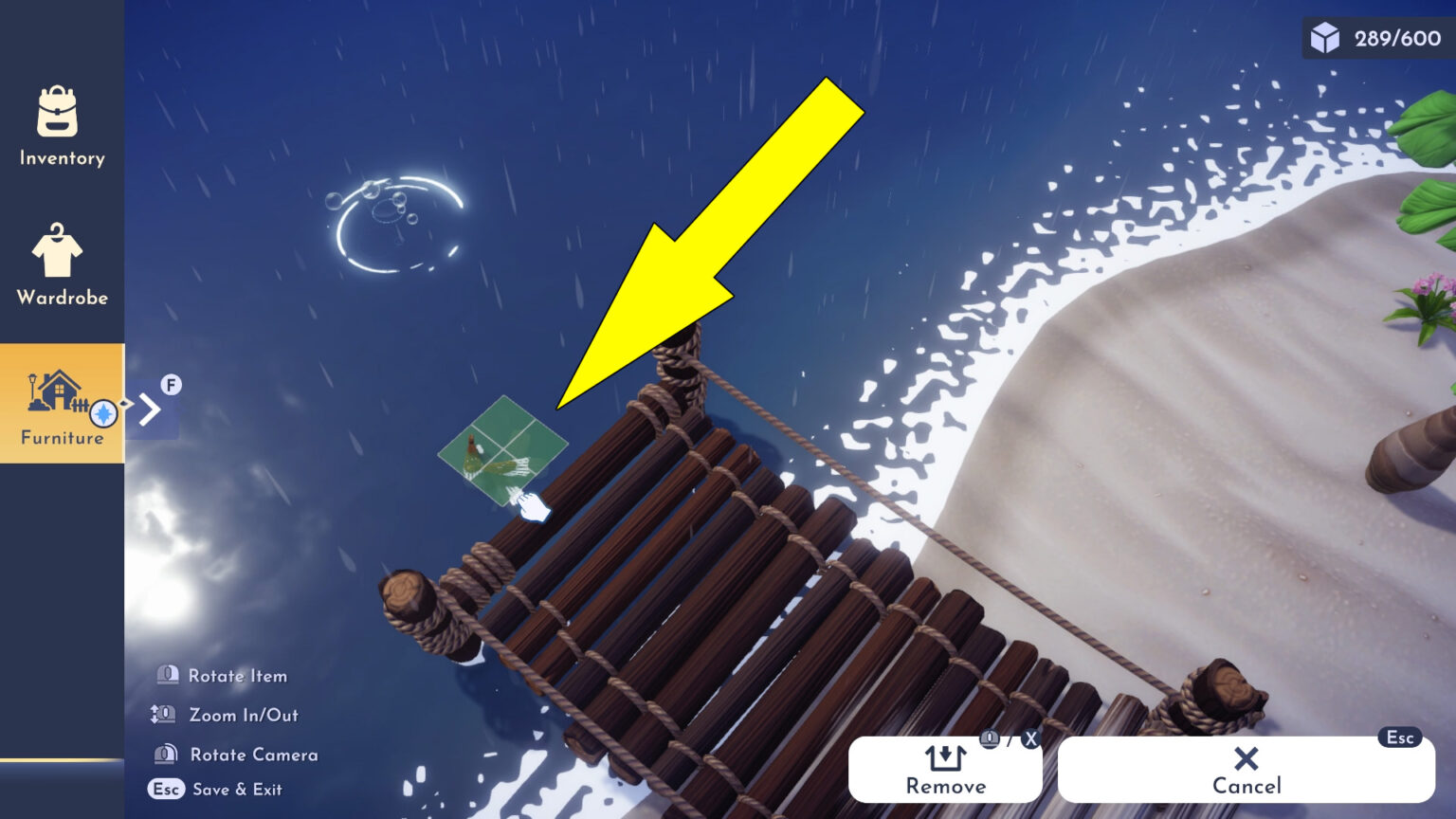 Burying Eels Fishing Trap Crafting Disney Dreamlight Valley