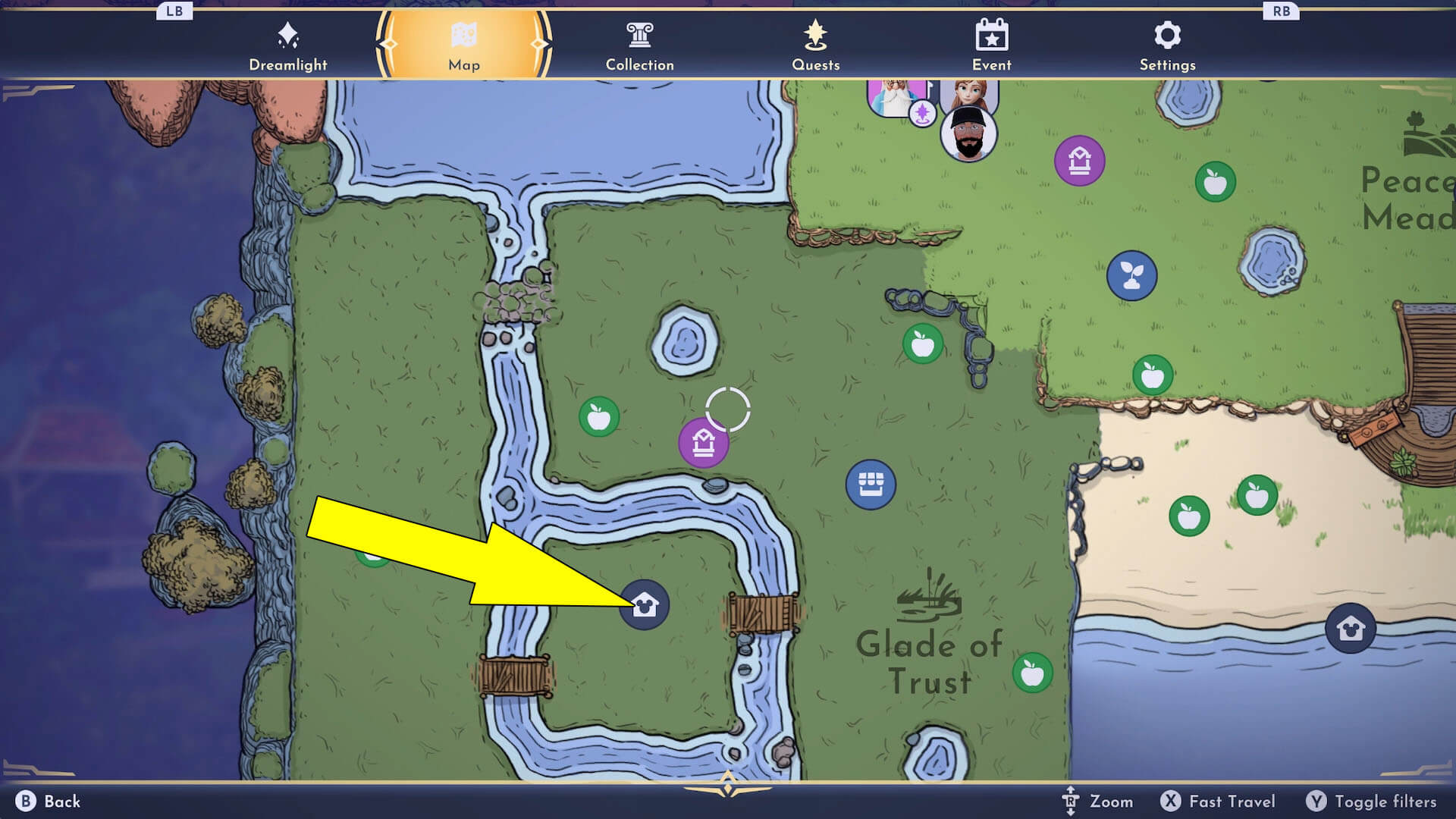 Enchanted Ring Red Mushrooms Disney Dreamlight Valley