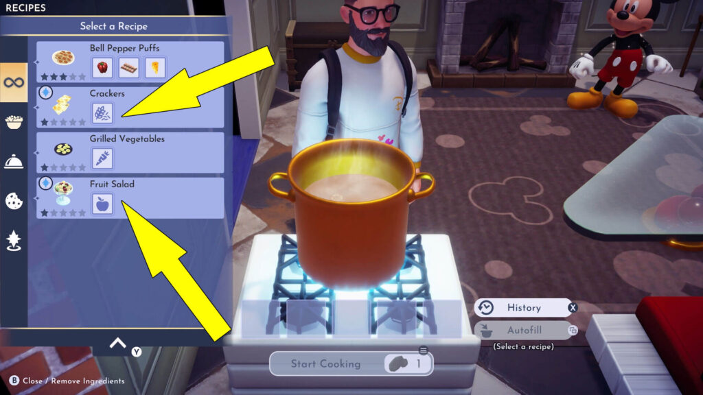 Disney Dreamlight Valley Foodception Recipes