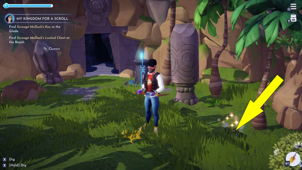 Disney Dreamlight Valley My Kingdom For A Scroll Locked Chest