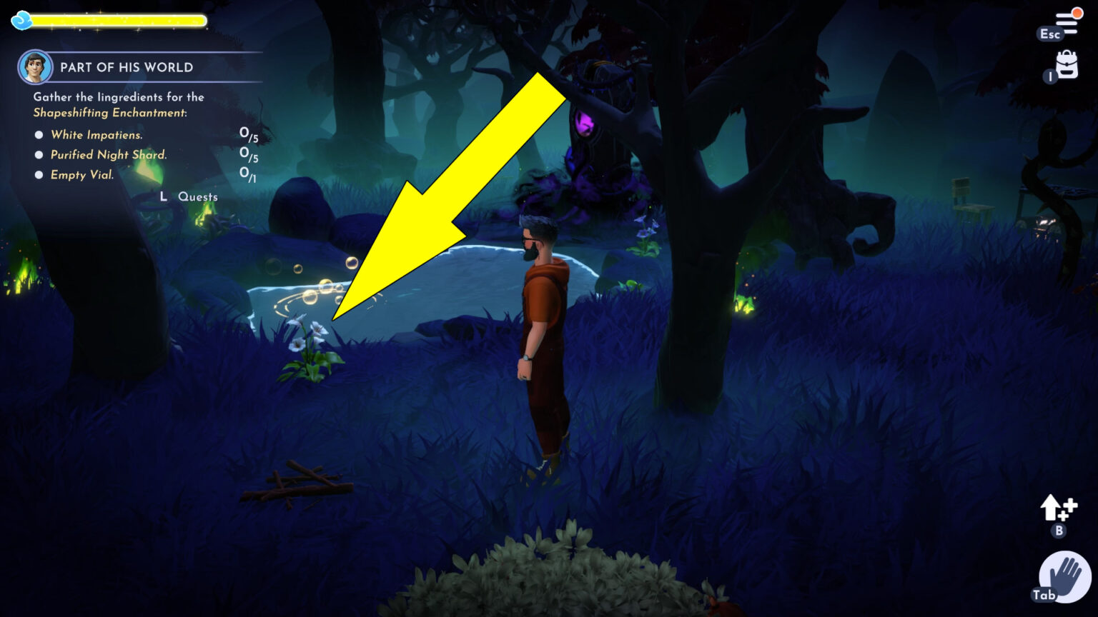 Part Of His World Nautilus Pendant Disney Dreamlight Valley