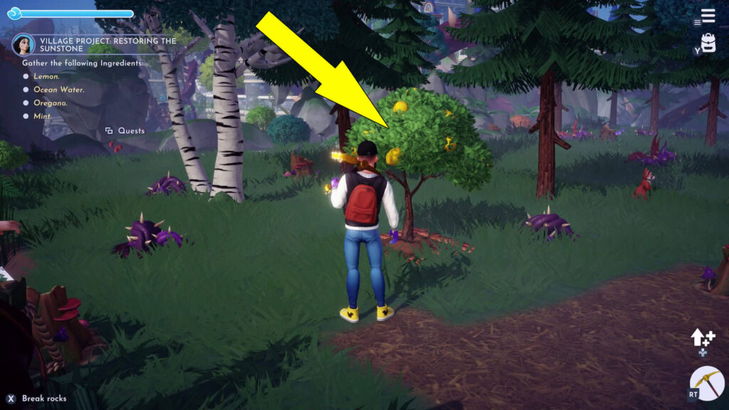 Disney Dreamlight Valley Restoring The Sunstone Where To Find Lemons