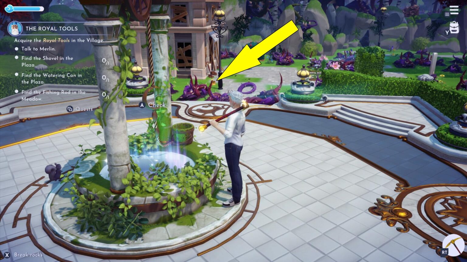Royal Tools Plaza Locations Disney Dreamlight Valley Guide