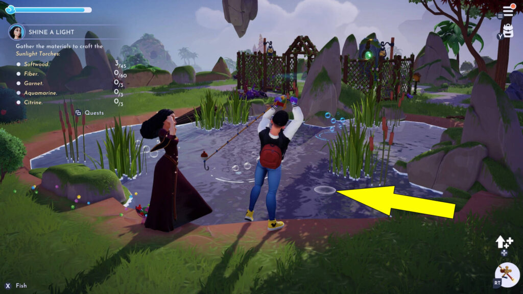 Disney Dreamlight Valley Shine A Light Where To Find FIber