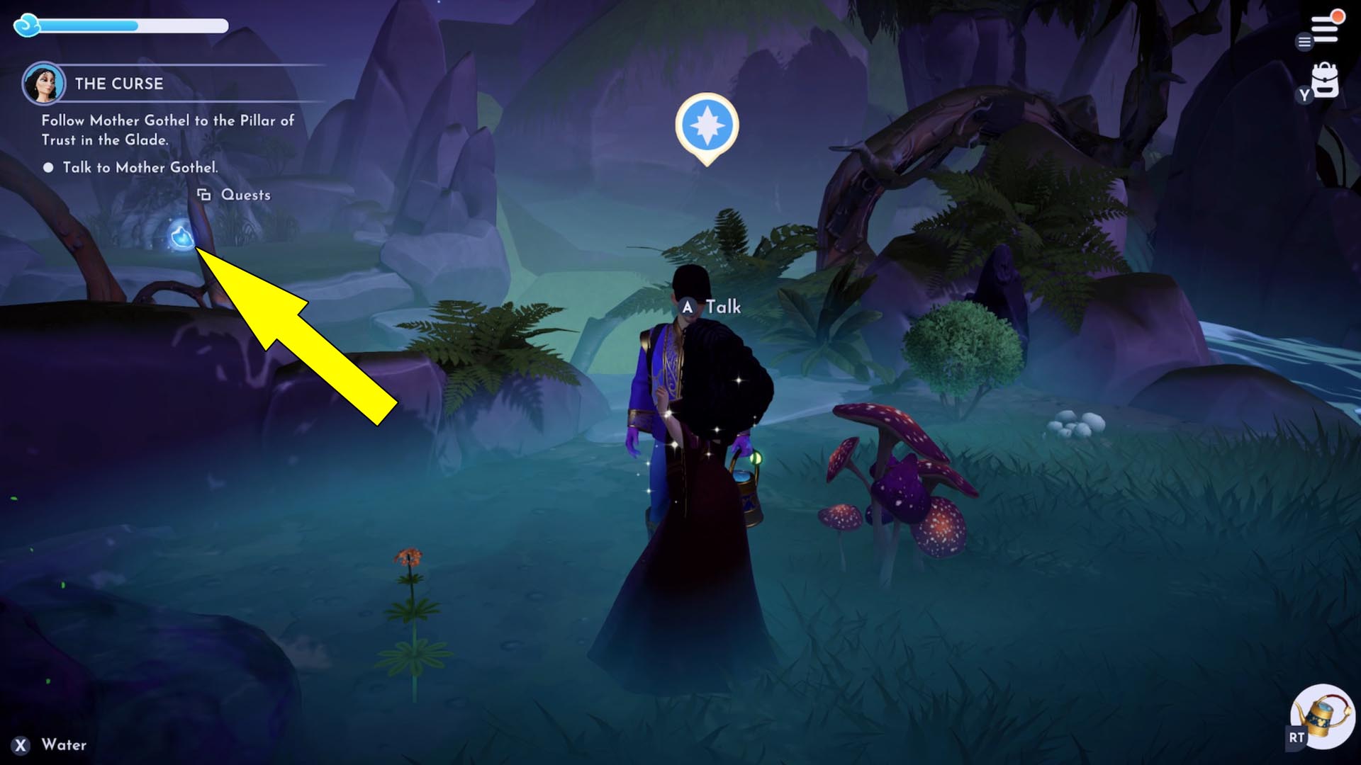 The Curse Night & Dream Shards Disney Dreamlight Valley