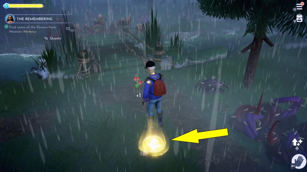 Disney Dreamlight Valley The Remembering Flowers Locations