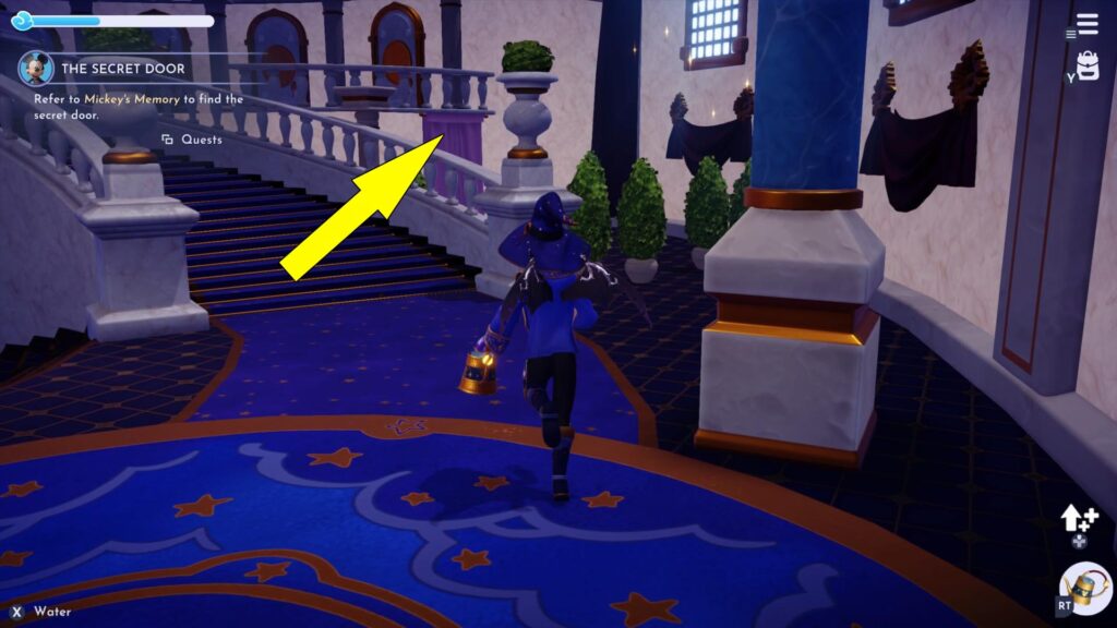 Disney Dreamlight Valley The Secret Door Location