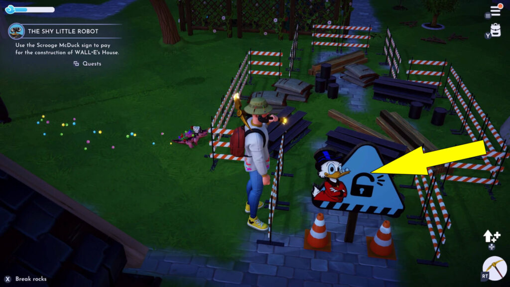 Disney Dreamlight Valley The Shy Little Robot Truck