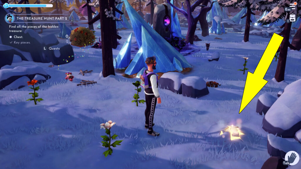 Chest Location In The Treasure Hunt Part 2 Quest
