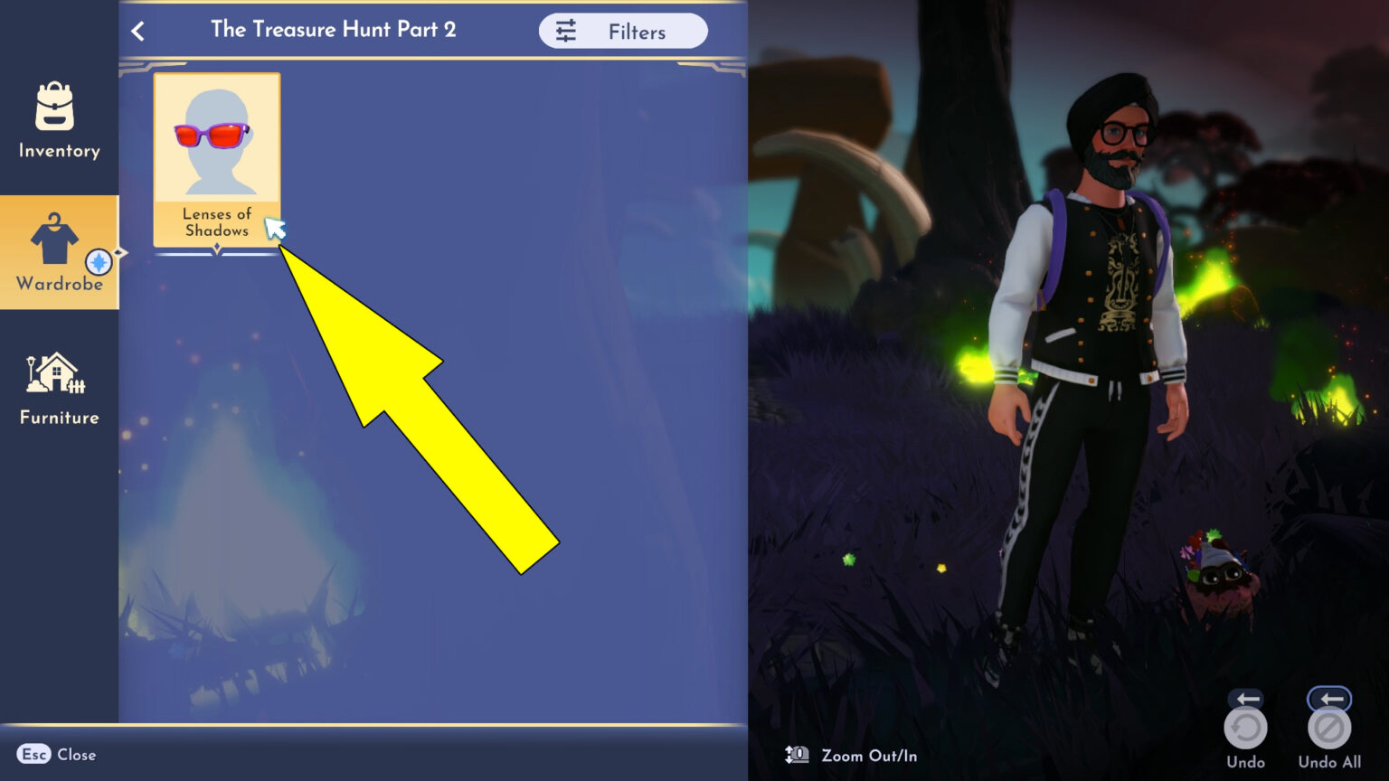 Treasure Hunt Part 2 Chest & Key Disney Dreamlight Valley