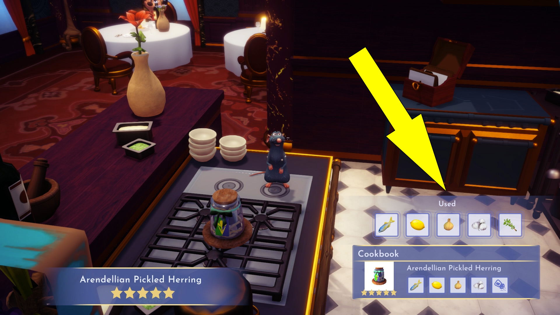 What Home Feels Like Herring Recipe Disney Dreamlight Valley