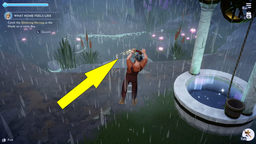 Glittering Herring Location In Disney Dreamlight Valley What Homes Feels Like Quest