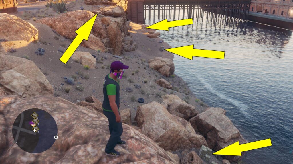 New Saints Row El Dorado Drug Pallet Pickups Locations