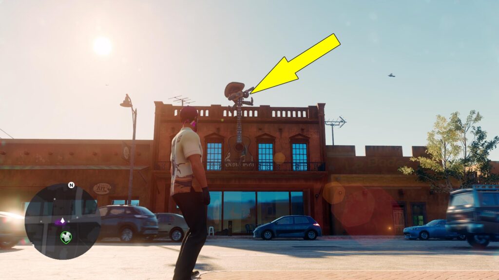 Saints Row 2022 Guitar Guy Statue Collectible Location