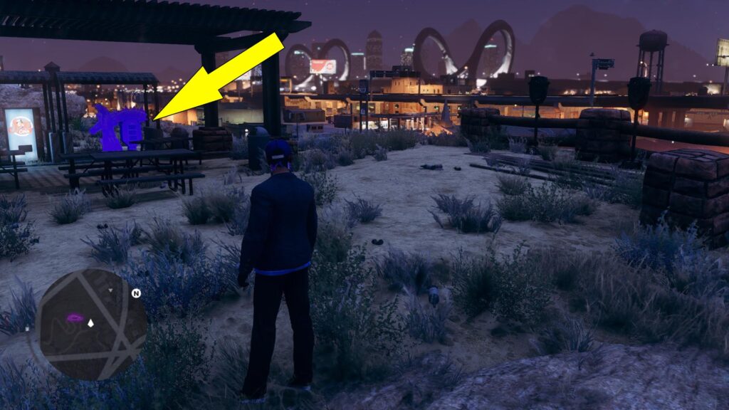 Saints Row-5 Smelterville East Mechaburger Stand Collectible Location