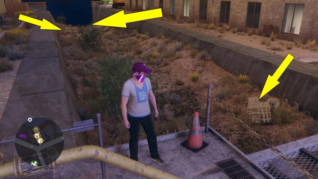 Saints Row East Flats Drug Pallet Pickups Locations