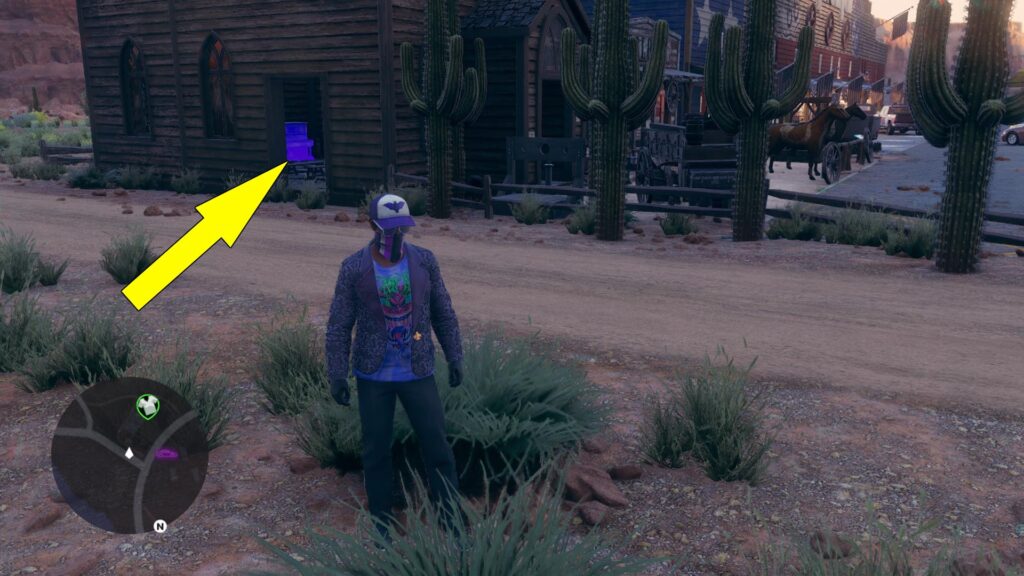 Saints Row Rojas Desert South Piano Location