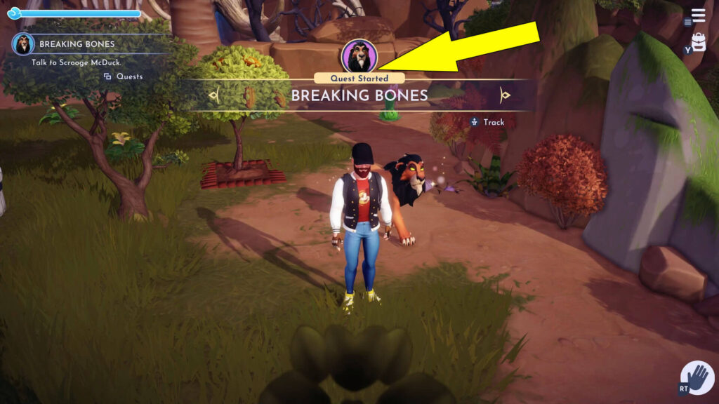 Disney Dreamlight Valley Breaking Bones Quest Walkthrough