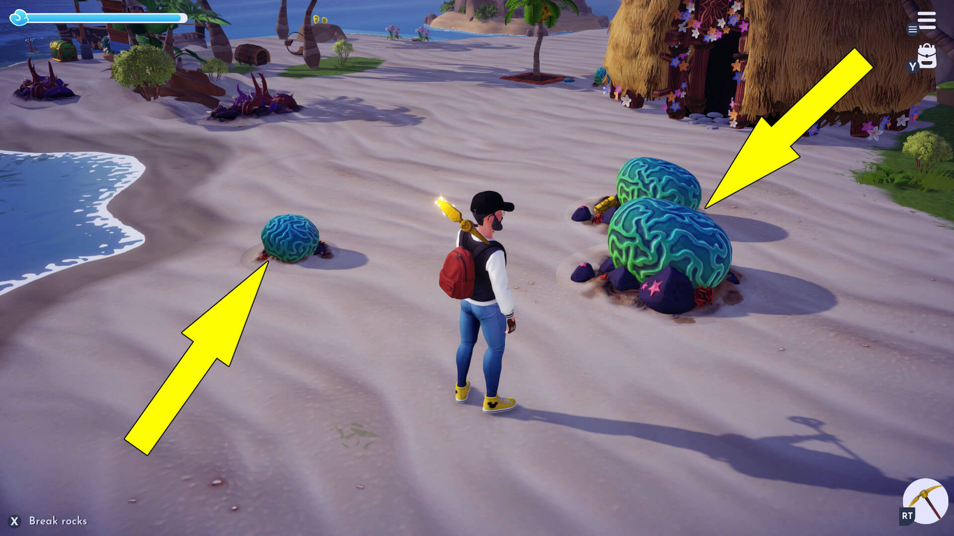 Sand Location & How To Get - Disney Dreamlight Valley Guide